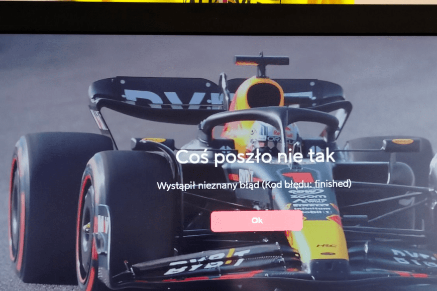 Wpadka podczas wyścigów F1! Kolejne problemy Viaplay